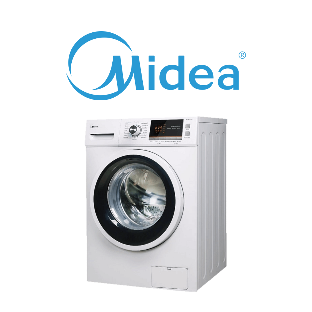 MIDEA MF768W. Midea, Washing Machine, Front Load, 7KG