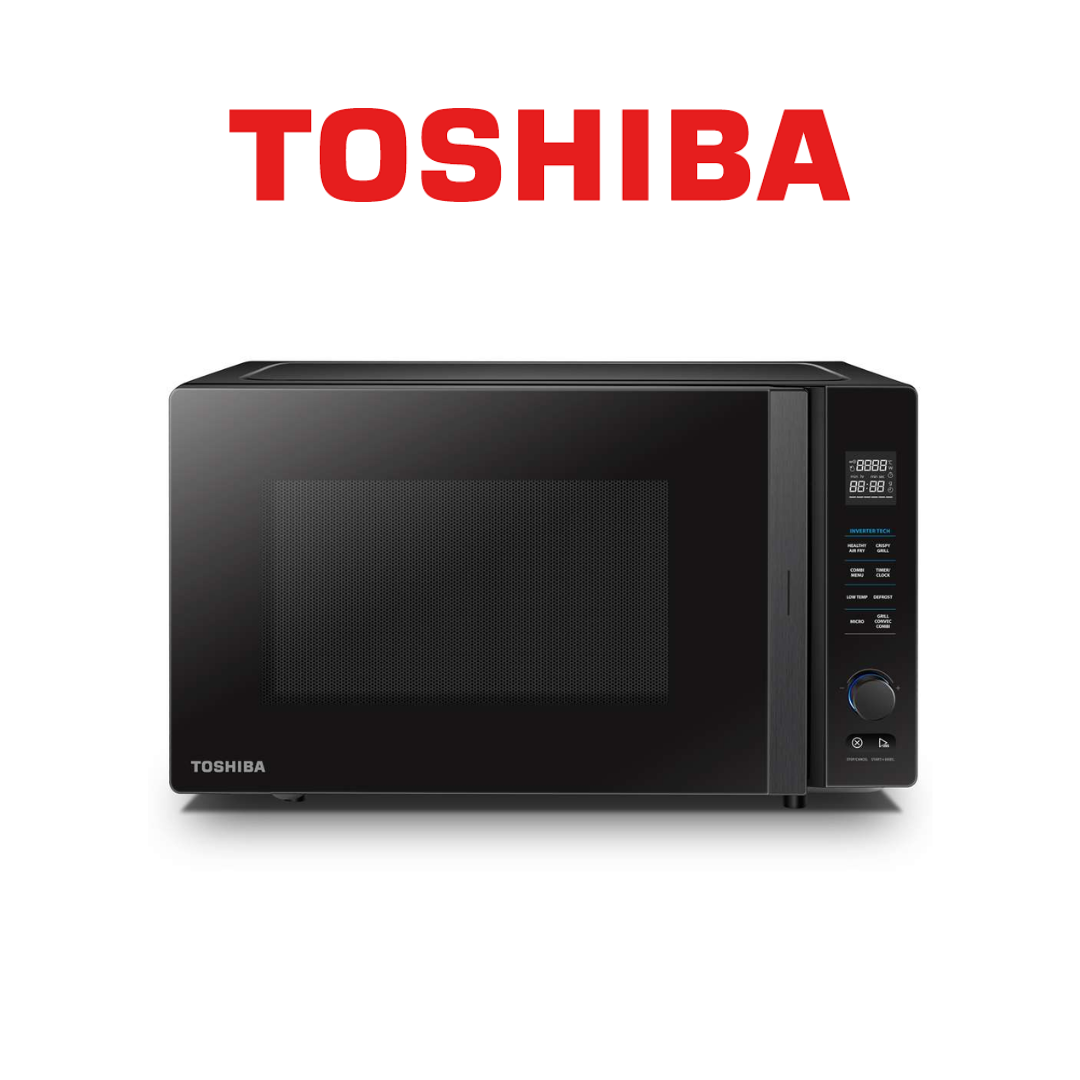 TOSHIBA MV-TC26TF(BK) 26L BLACK MICROWAVE OVEN WITH GRILL
