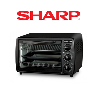 SHARP EO-19K 19L BLACK ELECTRIC OVEN