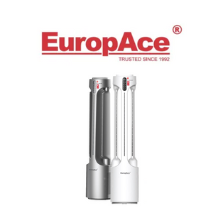 EUROPACE EBF Z1 ALPINE WHITE/GUN METAL DUAL WINGS AIR PURIFYING BLADELESS FAN
