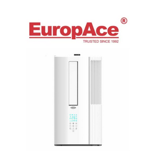 EUROPACE EAC 701W 7000 BTU 4-IN-1 CASEMENT AIR CONDITIONER