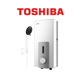 TOSHIBA DSK33S5SW (BASIC) WHITE INSTANT HEATER WITH HANDSHOWER SET