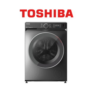 TOSHIBA TW-BK105G4S 9.5KG REAL INVERTER DARK GREY FRONT LOAD WASHING MACHINE