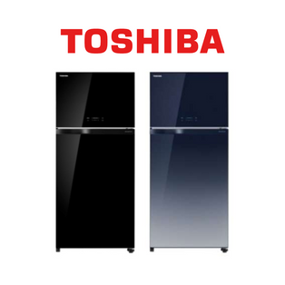 TOSHIBA GR-AG58SA(XK)/GR-AG58SA(GG) 535L BLACK/BLUE TOP FREEZER REFRIGERATOR