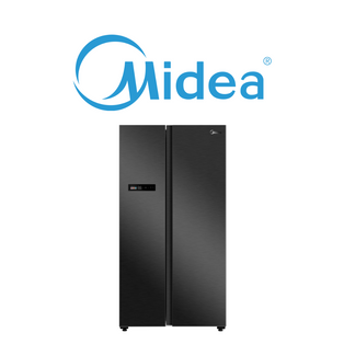 MIDEA MDRS791MYC45SG 565L BLACK SIDE BY SIDE INVERTER REFRIGERATOR