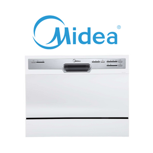 MIDEA MDWS-3607 GREY COMPACT TABLE TOP DISHWASHER