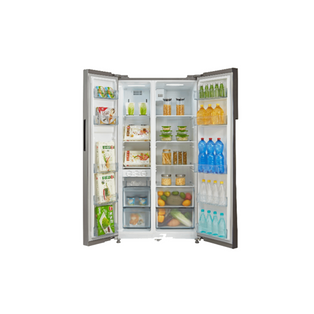 MIDEA MRM584S 515L STAINLESS STEEL SIDE BY SIDE REFRIGERATOR