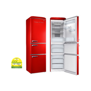 EUROPACE ER 7256W 247L RETRO 3 DOORS DELUXE FROST-FREE REFRIGERATOR