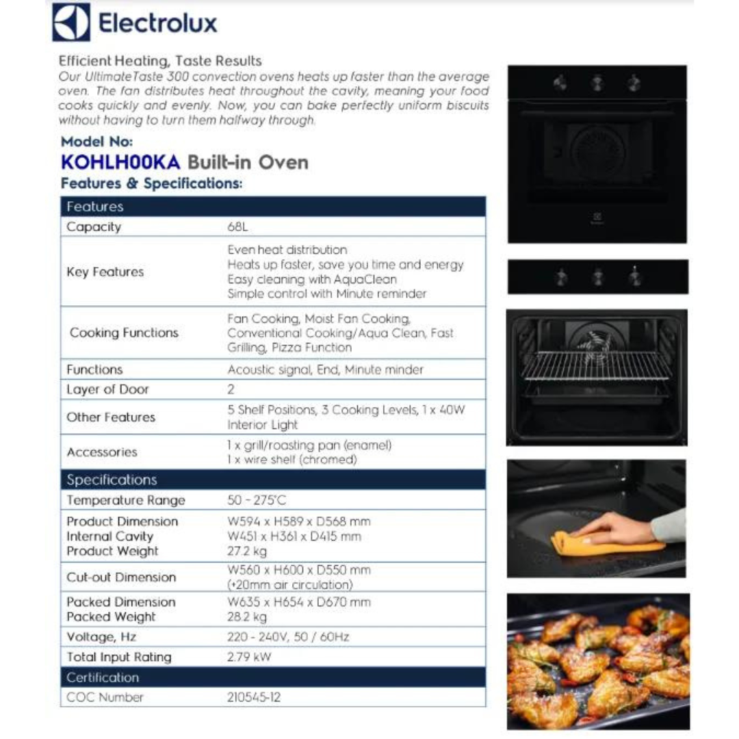 electrolux kohlh00ka