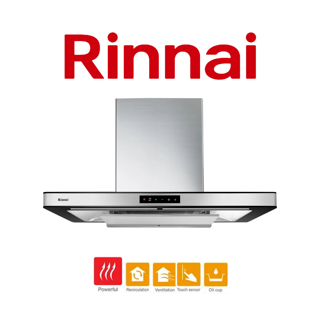 RINNAI RH-C91A-SSVR 90CM CHIMNEY HOOD WITH TOUCH 