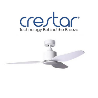 CRESTAR NINJAAIR 3 BLADES 42 INCH CEILING FAN WITH REMOTE CONTROL (WHITE)