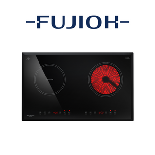 FUJIOH FH-IC6020 2 ZONE BUILT-IN COMBI CERAMIC AND INDUCTION HOB