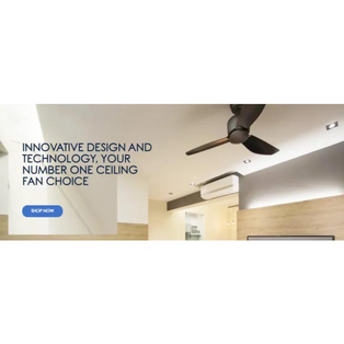 CRESTAR AIRIS+ 42 INCH BLACK/WHITE/WALNUT WOOD/MAPLE WOOD 3 BLADE SMART CEILING FAN WITH LED LIGHT AND REMOTE CONTROL
