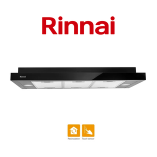 RINNAI RH-S329-PBR 90CM SLIMLINE HOOD WITH TOUCH CONTROL
