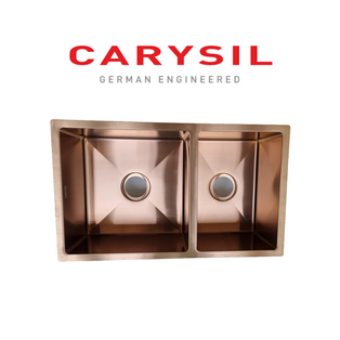 CARYSIL RGS-760 76CM 1.5 BOWL ROSE GOLD KITCHEN SINK