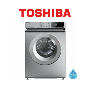 TOSHIBA TW-BL105A4S 9.5KG SILVER FRONT LOAD WASHING MACHINE