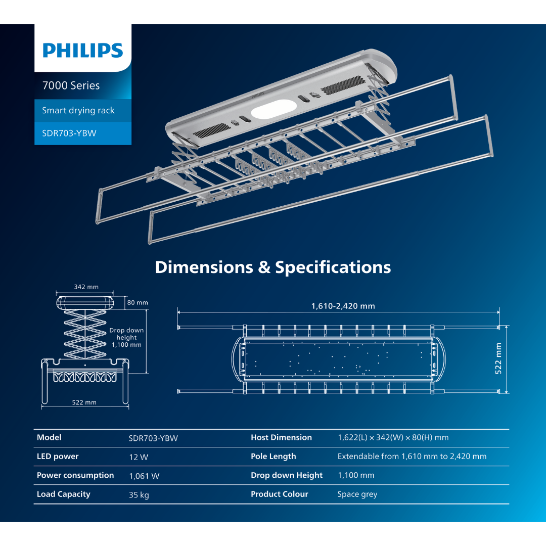 Philips - Smart Drying Rack – SG Home 365