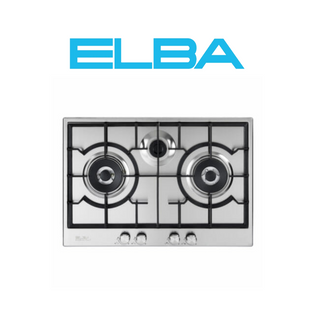 ELBA ELIO 75-300D1 3 BURNER STAINLESS STEEL GAS HOB