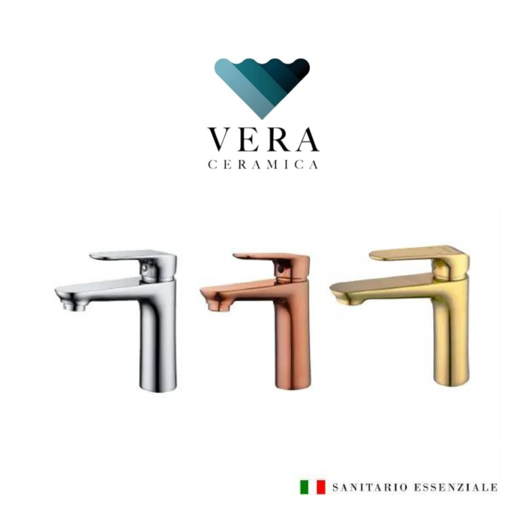 VERA 1204 SAVIO BRUSHED NICKEL/ROSE GOLD/MATTE GOLD SINGLE LEVER