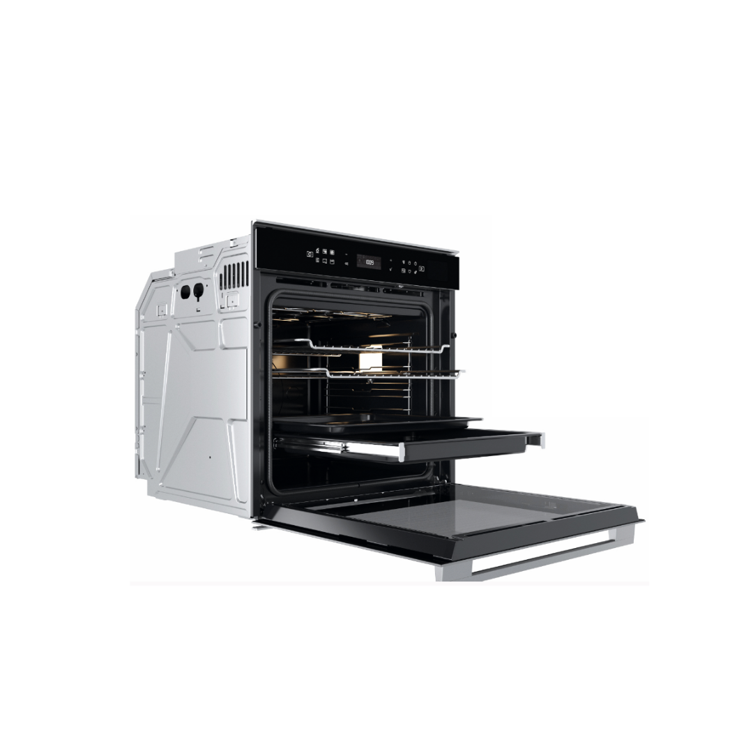 WHIRLPOOL W7 OSPBLAUS 73L 6TH SENSE BUILTIN PYROLYTIC OVEN WITH