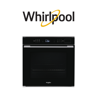 WHIRLPOOL W7 OSPBLAUS 73L 6TH SENSE BUILT-IN PYROLYTIC OVEN WITH ASSISTED STEAMSENSE