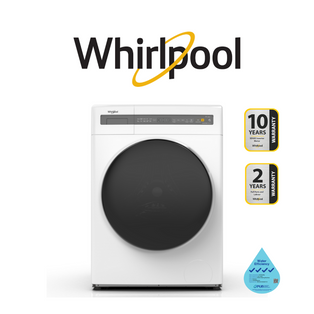 WHIRLPOOL WWEB8502GW 8/5KG SANICARE FRONT LOAD 2 IN 1 WASHER CUM DRYER