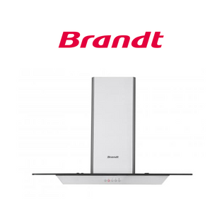 BRANDT BHI1944IX 90CM ISLAND HOOD WITH GLASS WING