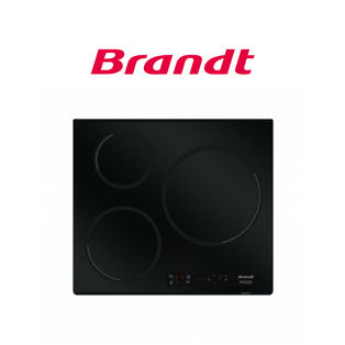 BRANDT BPI384BH 80CM 4 ZONE INDUCTION HOB WITH INTEGRATED HOOD
