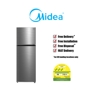 MIDEA MDRT489FGX46 339L STAINLESS STEEL INVERTER SMART SENSOR TOP FREEZER REFRIGERATOR