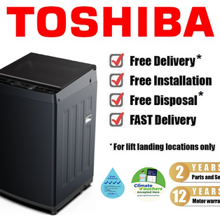 TOSHIBA AW-DM1000FS(MK) MORANDI GREY 9KG 4 TICK INVERTER TOP LOAD WASHING MACHINE