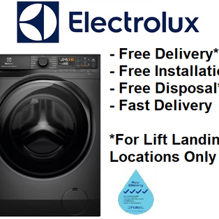 ELECTROLUX EWW1143R7SC 11/7KG ULTIMATECARE™ 700 ONYX FRONT LOAD 2 IN 1 WASHER CUM DRYER