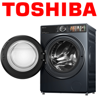 TOSHIBA TWD-T27BZP115MWS(MK) 10.5/7KG FRONT LOAD 2 IN 1 AI SMART WASHER CUM DRYER