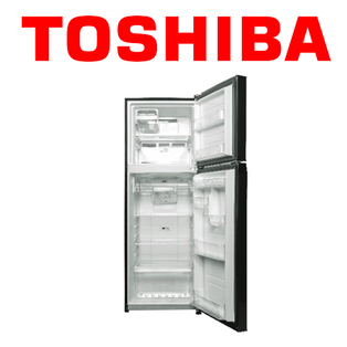 TOSHIBA GR-RT303WE-PMX(52) 233L BLACK SAPPHIRE TOP FREEZER INVERTER REFRIGERATOR