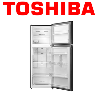 TOSHIBA GR-RT416WE-PMX(58) 312L MAYA GREY INVERTER TOP FREEZER REFRIGERATOR
