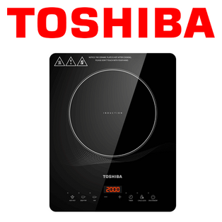 TOSHIBA IC-20R1TSG SINGLE ZONE BLACK TABLE TOP INDUCTION COOKER