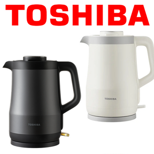 TOSHIBA KT-15DRTSG(W) | KT-15DRTSG(H) 1.5L WHITE / BLACK LEAK PROOF ELECTRIC KETTLE