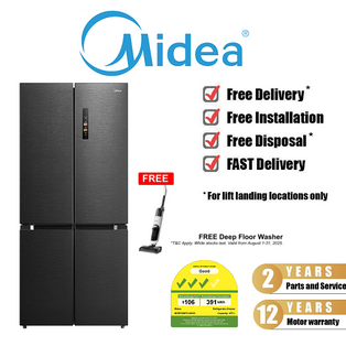 MIDEA MDRF698FIC45SG 475L MULTI DOOR INVERTER REFRIGERATOR