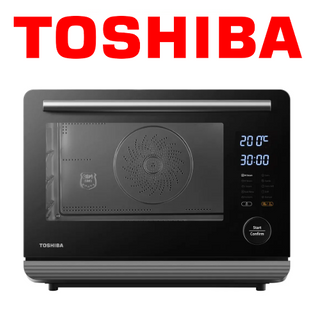 TOSHIBA MS5-STR30SE(BK) 30L BLACK COUNTER TOP 9 IN 1 WIFI STEAM OVEN