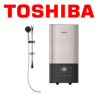 TOSHIBA TWH-38EXPSG(G)-CB BROWN DC BOOSTER PUMP INSTANT HEATER WITH SHOWER SET