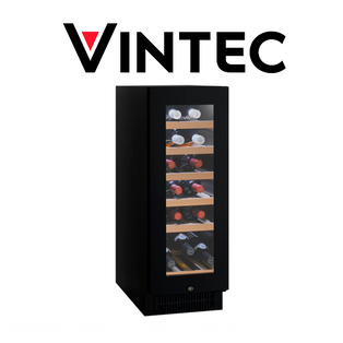 VINTEC VWS020SBA-X 20 BOTTLES NOIR SERIES SINGLE ZONE WINE CELLAR
