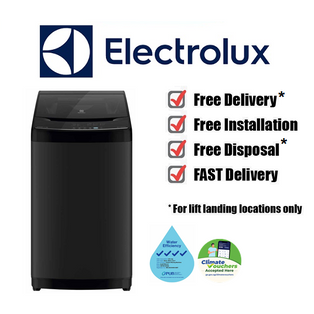 ELECTROLUX EWT8078K6SA 8KG ELITECARE 300 4 TICK TOP LOAD WASHING MACHINE
