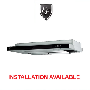 EF EFCH 9212 HM BK 90CM SLIMLINE HOOD WITH OIL TRAY