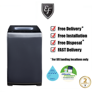 EF EFWT 1091G WP 10KG GREY TOP LOAD WASHING MACHINE