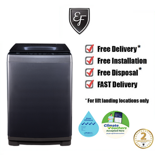 EF EFWT 1291DDG WP 12KG GREY DIRECT DRIVE INVERTER TOP LOAD WASHING MACHINE