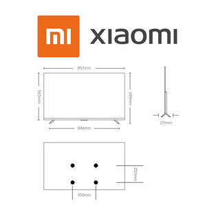 XIAOMI ELA5972TH 43 INCH A PRO 2026 QLED GOOGLE TV