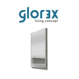 GLOREX GLC 1001 A/S RECTANGULAR 50CM ALUMINIUM FRAME MIRROR