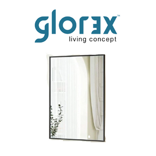 GLOREX GLC 1002 A/B RECTANGULAR 45CM ALUMINIUM FRAME MIRROR