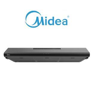 MIDEA MBI-90F140BK-SG 90CM BLACK SLIMLINE HOOD