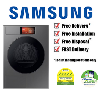 SAMSUNG DV10DB94A0GDSP 10KG BESPOKE AI FRONT LOAD HEAT PUMP DRYER