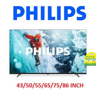 PHILIPS 43PUT7630 | 50PUT7630 | 55PUT7630 | 65PUT7630 | 75PUT7630 | 86PUT7630 4K UHD 43/50/55/65/75/86 INCH SMART GOOGLE TV
